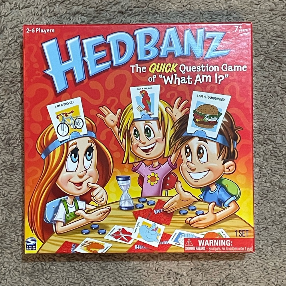 Spin Master Games - Hedbanz - The Question Game of "What am I?"
